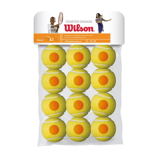 Wilson Starter Game 12 Ball Pack - Orange