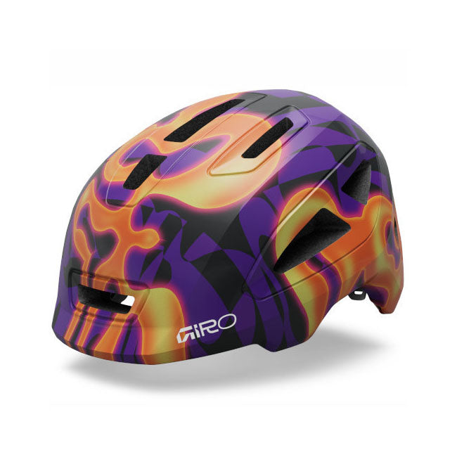 Giro Scamp II Youth Helmet - Matte Purple Lava