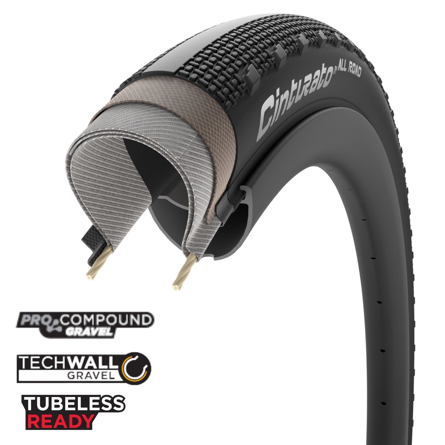 Pirelli Cinturato ALL Road Tyre - Black