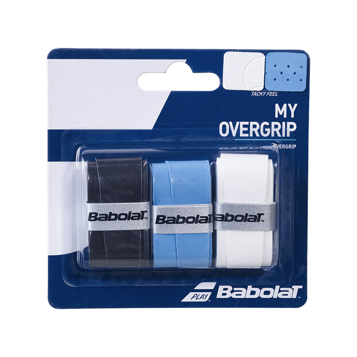 Babolat My Over Grip - Blk/Wht/Blue