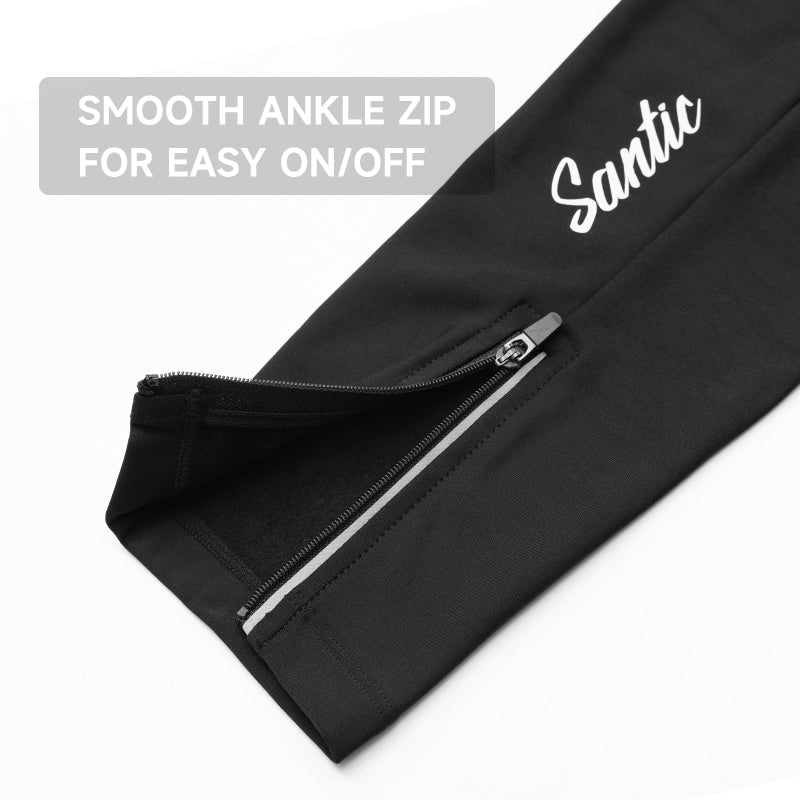 Santic Bancha Thermal Legwarmers with Zip