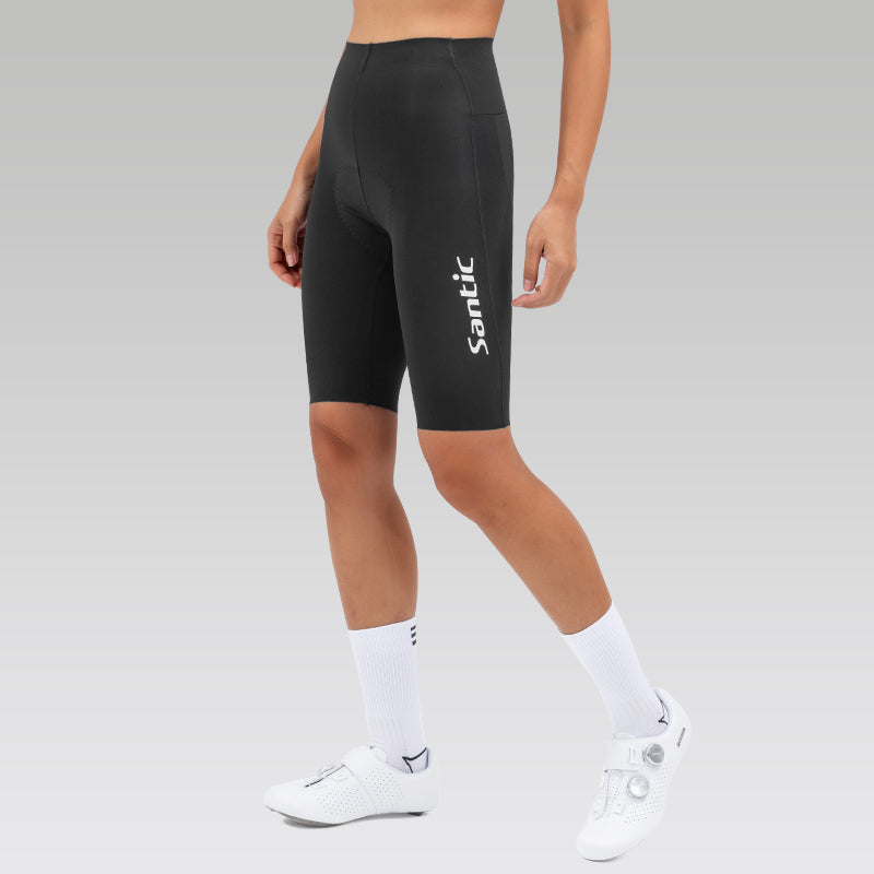 Santic Womens Kingman Cycling Shorts - Black