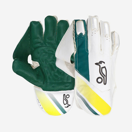 Kookaburra Pro 2.0 WK Gloves - Green/Gold