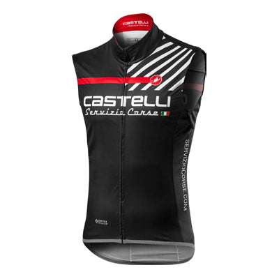 CASTELLI Pro Light Wind Vest - Servizio Corse Black