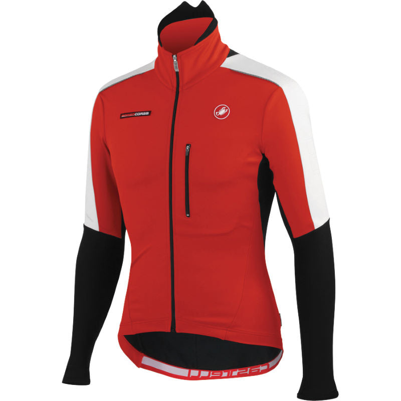 Castelli Transparante Due Jacket - Red/Black