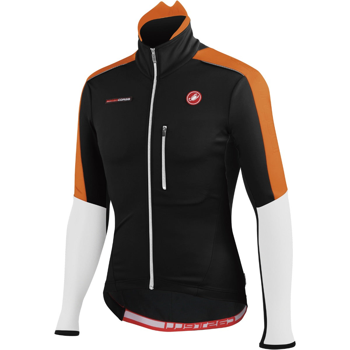 Castelli Transparante Due Jacket - Black/Orange