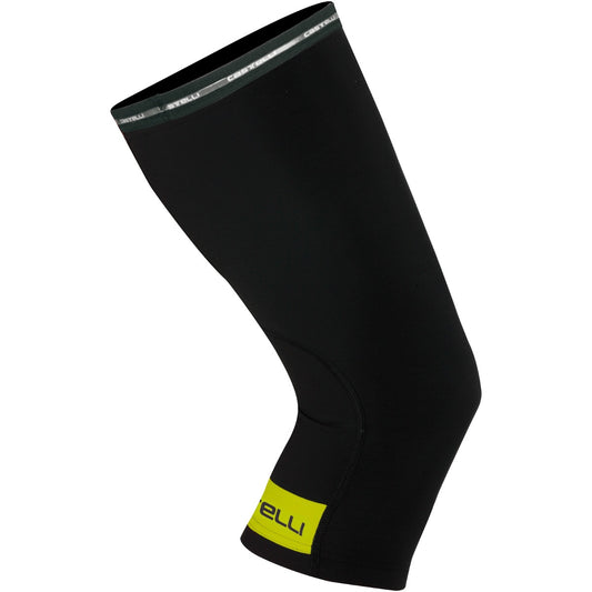 CASTELLI Thermoflex Knee Warmers - Black Yellow