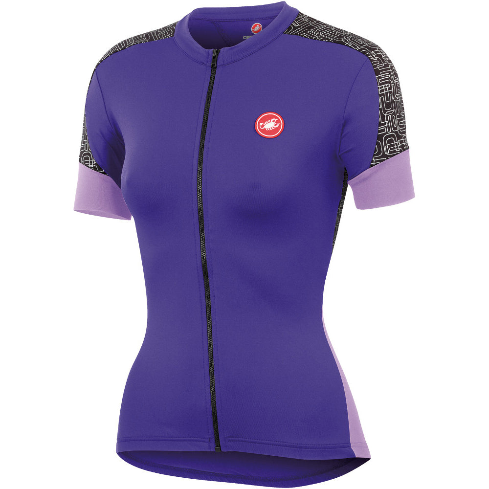 Castelli Scarabocchio Womens Jersey - Violet