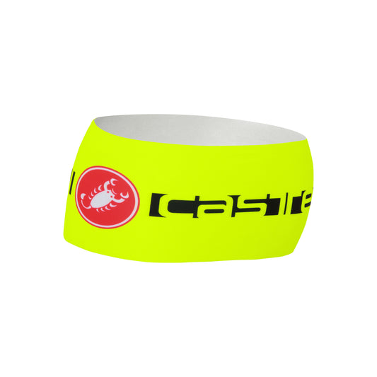 Castelli Viva Thermo Cycling Headband - Fluro Yellow