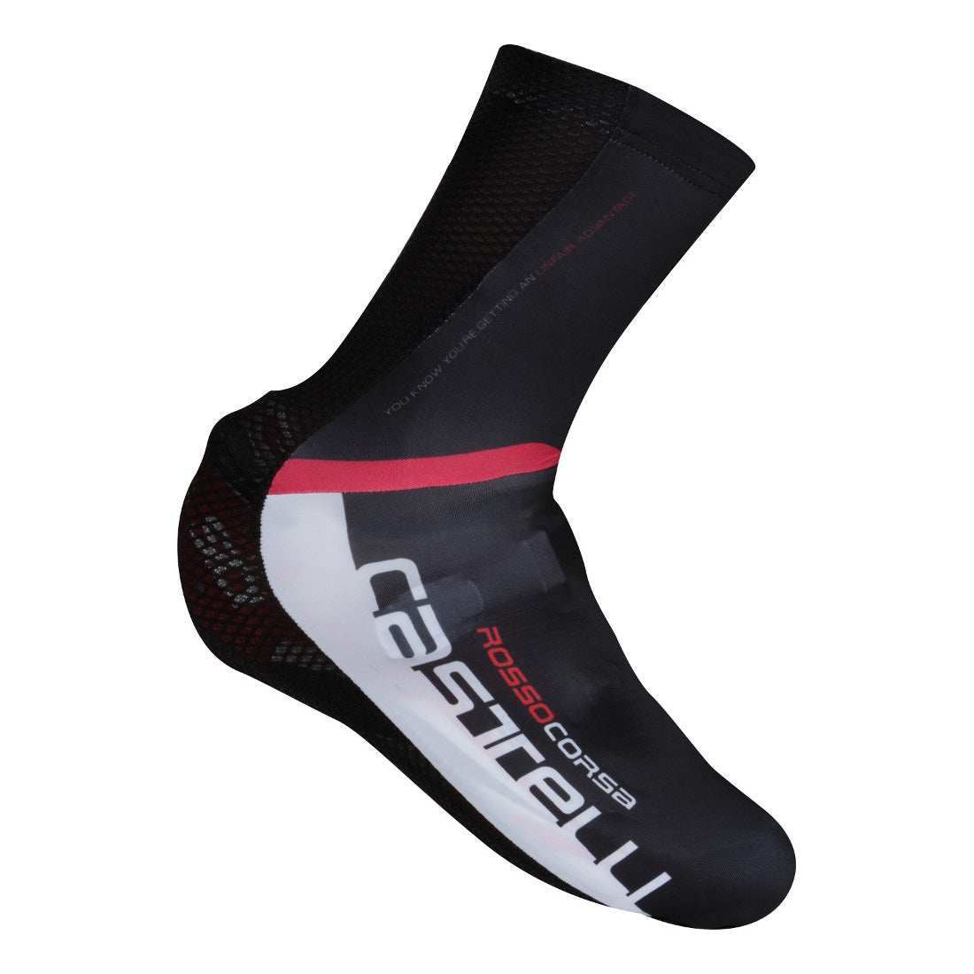 Castelli Aero Race MR Shoecover - Black/White