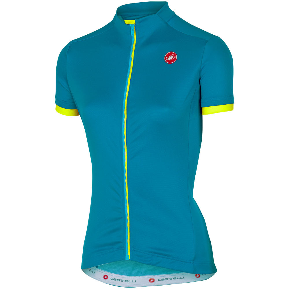 Castelli Womens Anima Jersey - Caribbean