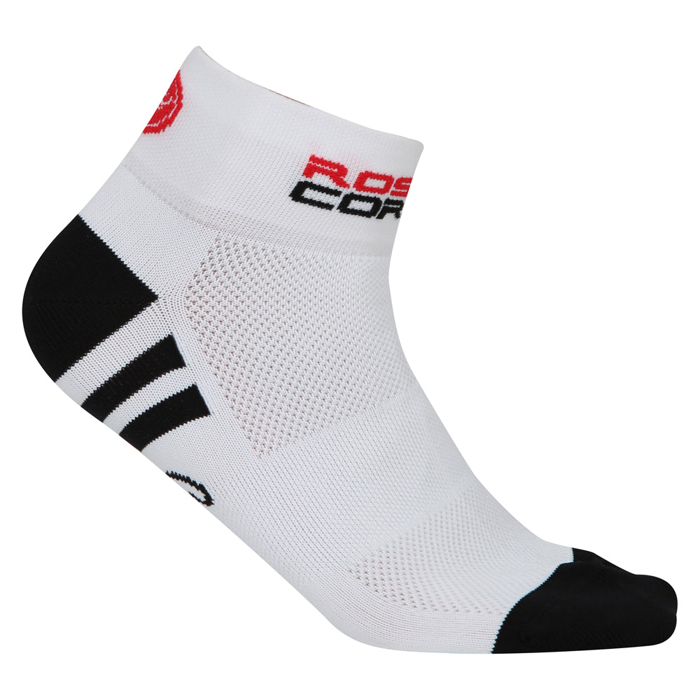 Castelli Womens Rosa Corsa Cycling Socks - White