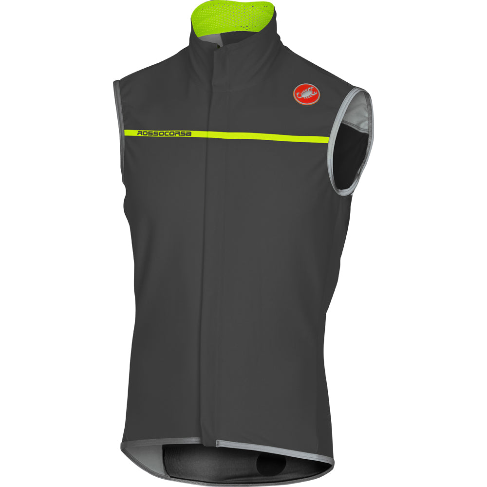 Castelli Mens Perfetto Vest - Anthracite Grey