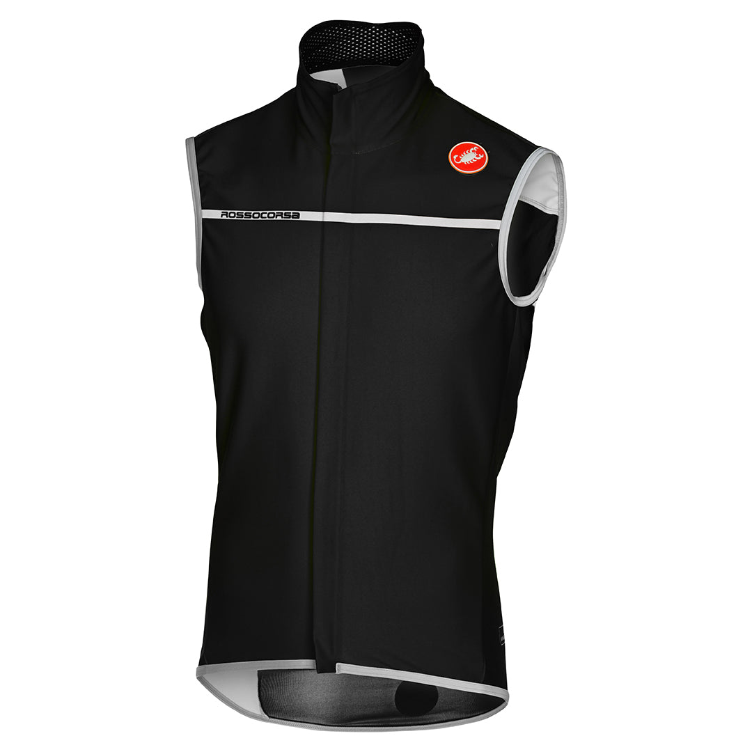 Castelli Mens Perfetto Vest - Light Black