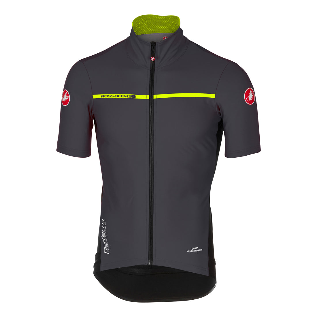 Castelli Mens Perfetto Light 2 Jersey - Anthracite Grey