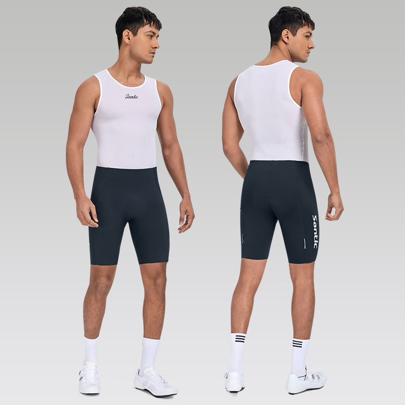 Santic Mens LuYao Cycling Shorts - Navy Blue