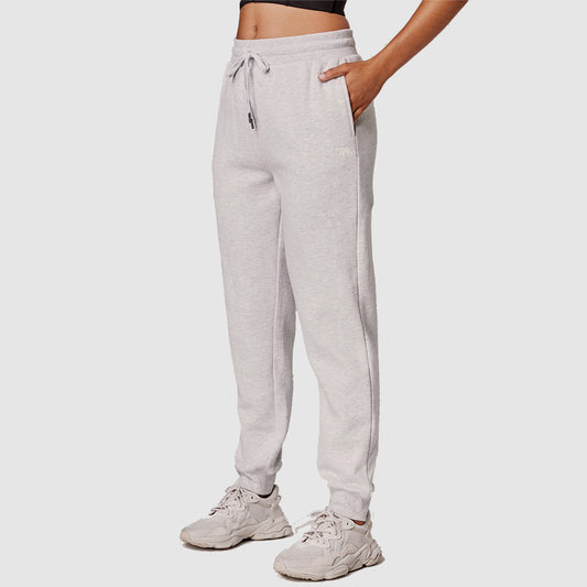 Running Bare Ab Waisted Team Trackpants With Pockets - Light Grey