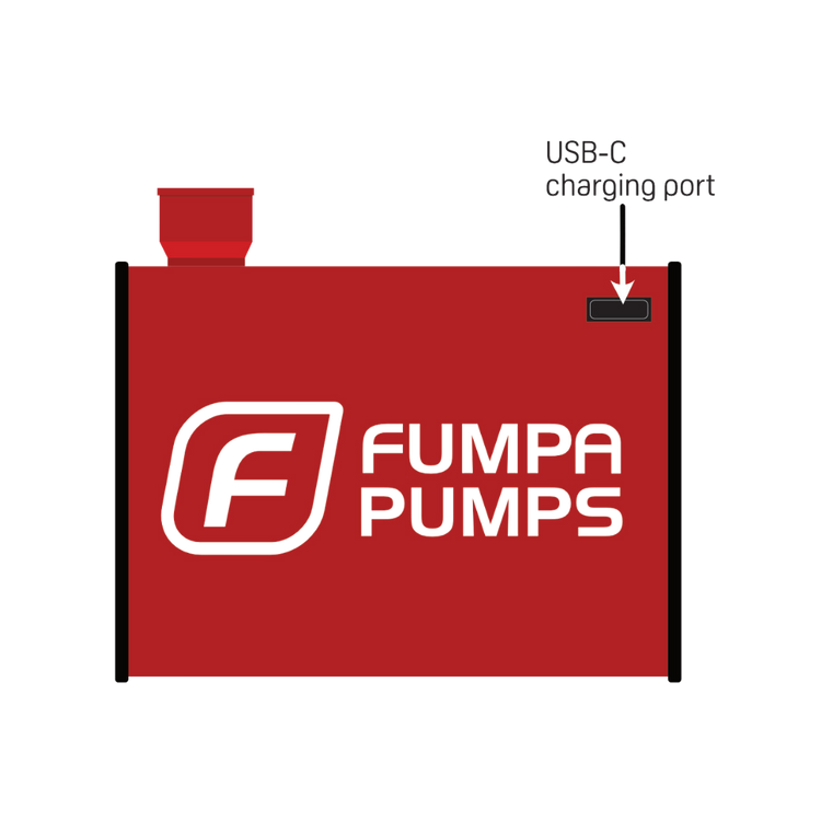 Fumpa Bike Pump - OLED Display Screen