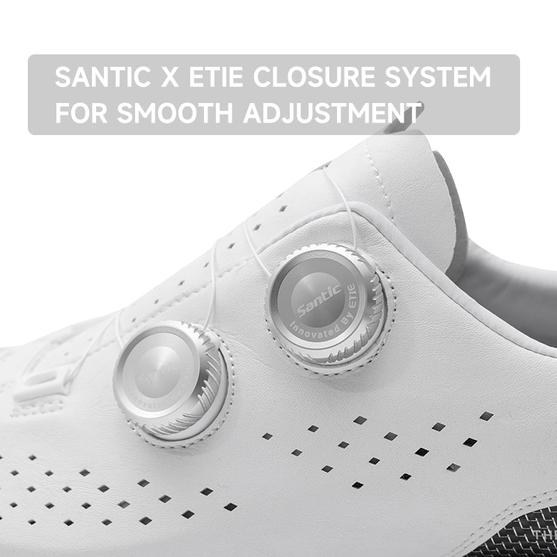 Santic Cruise Carbon Sole Road Shoes - White