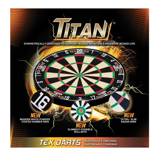Tex Darts Titan Dartboard
