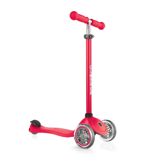 Globber Primo V2 3-Wheel Scooter - Red