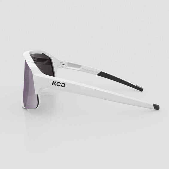 Koo Demos Sunglasses - White / Photochromic Pink