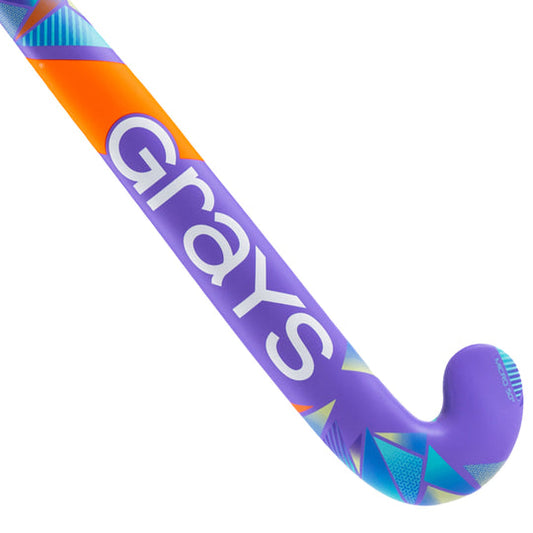 Grays Blast Ultrabow Hockey Stick - Purple/Teal