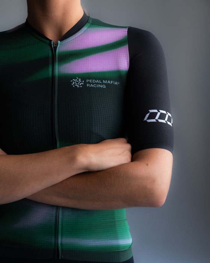 Pedal Mafia Core Racing Jersey Womens - Green