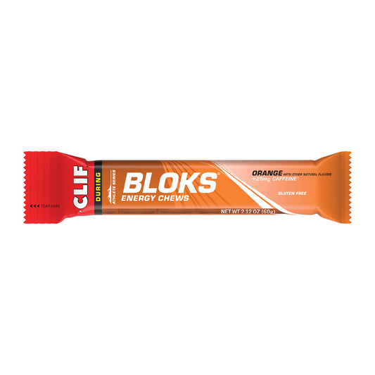 Clif Shot Block Energy Chews - Orange