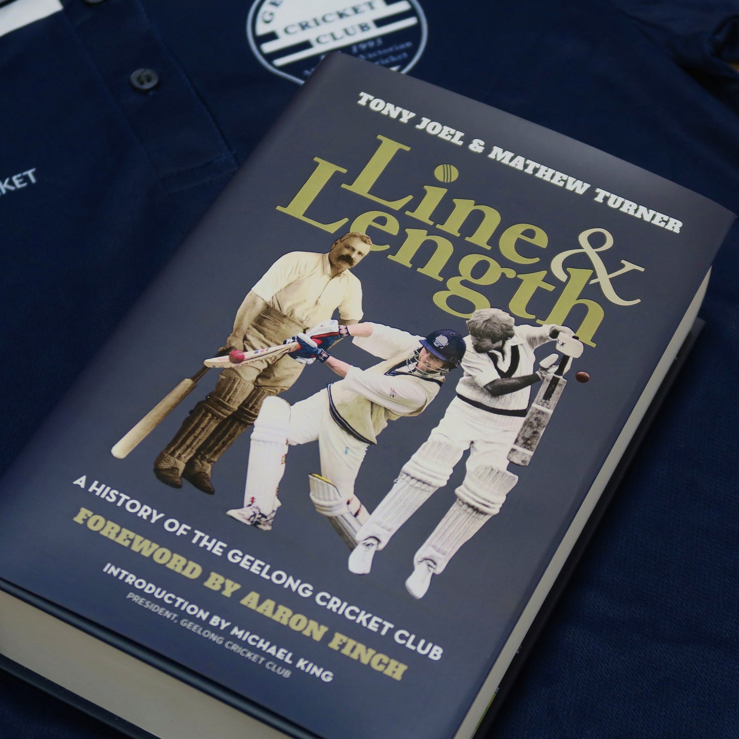 Line & Length: A History of Geelong Cricket Club - Hardcover Book