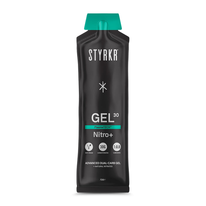 Styrkr Gel30 Nitro+ Dual-Carb Energy Gel