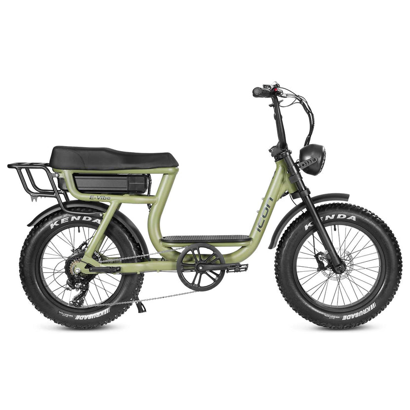 Icon E-Vibe E-Bike - Army Green