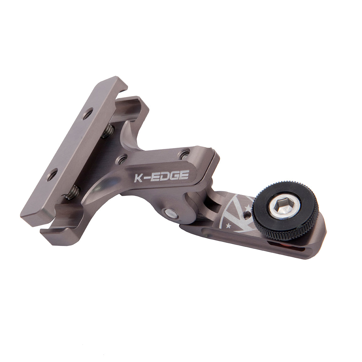 K-Edge Saddle Mount - Go Pro / 1/4" 20TPI - Gunmetal