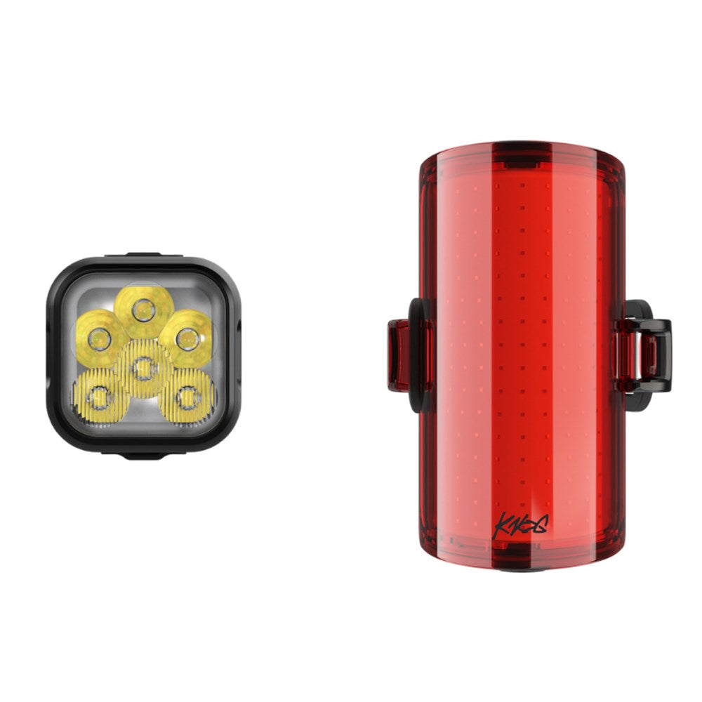 Knog Blinder 1400 Front Light & Cobber Reflex Rear Light Set