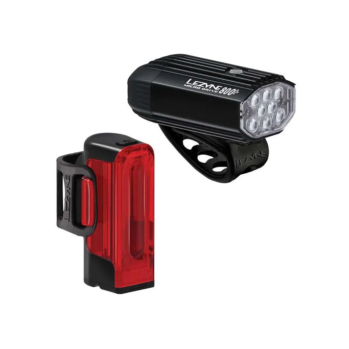 Lezyne Micro Drive 800 + Strip Drive Light Set