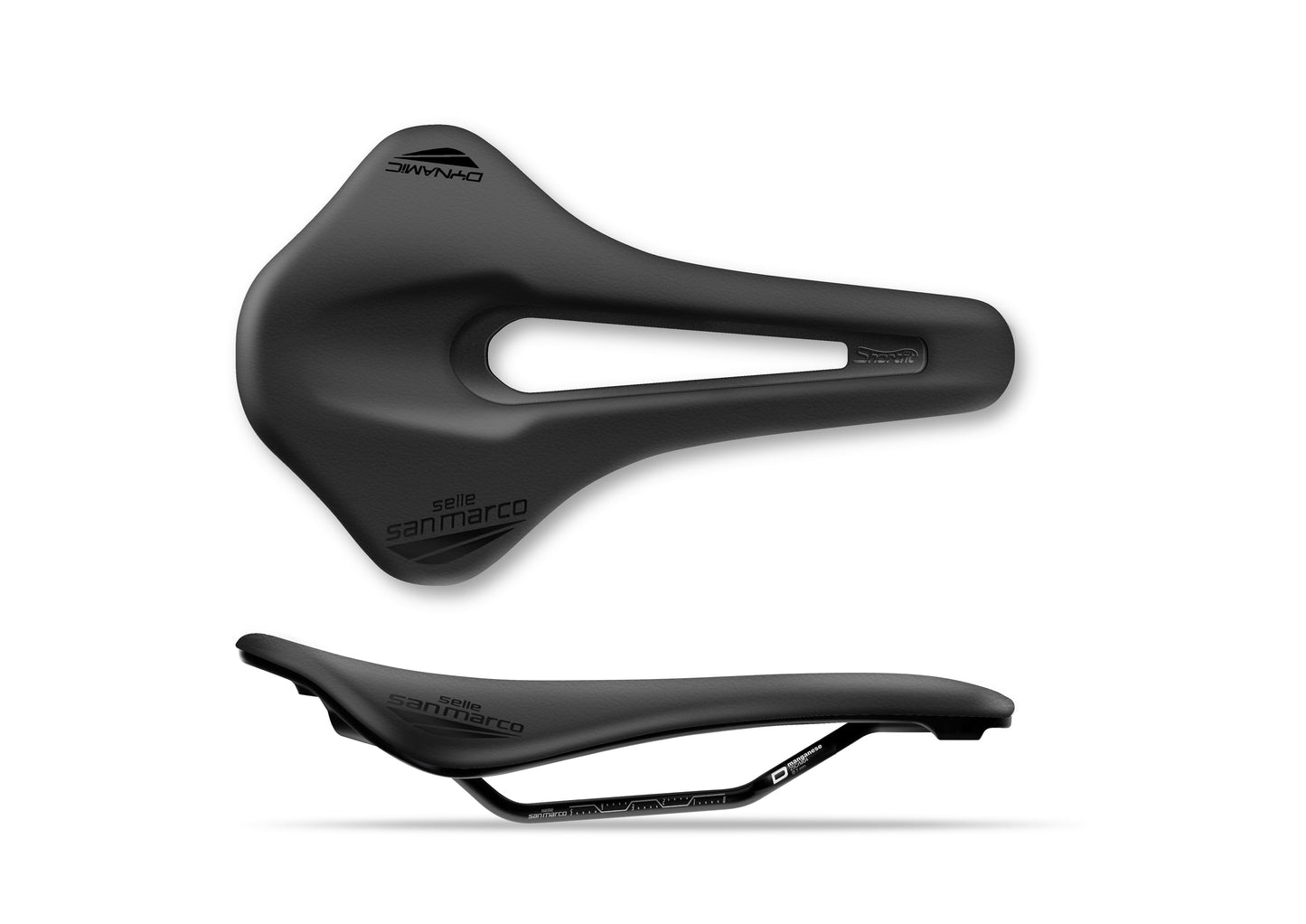 Selle San Marco Shortfit 2.0 Dynamic Open Fit - Wide - Black