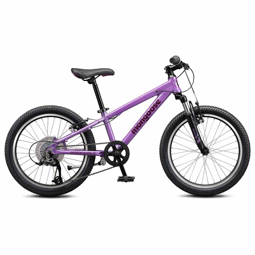 Mongoose Rockadile 20" Girls MTB - Lavender