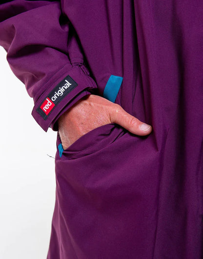 Red Pro Change Robe Evo - Long Sleeve - Mulberry Wine
