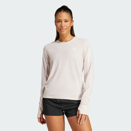 Adidas Own The Run L/S Tee - Pink
