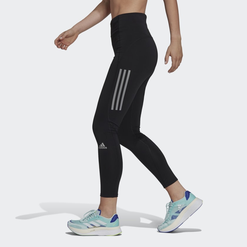 Adidas Own The Run 7/8 Running Tights - Black