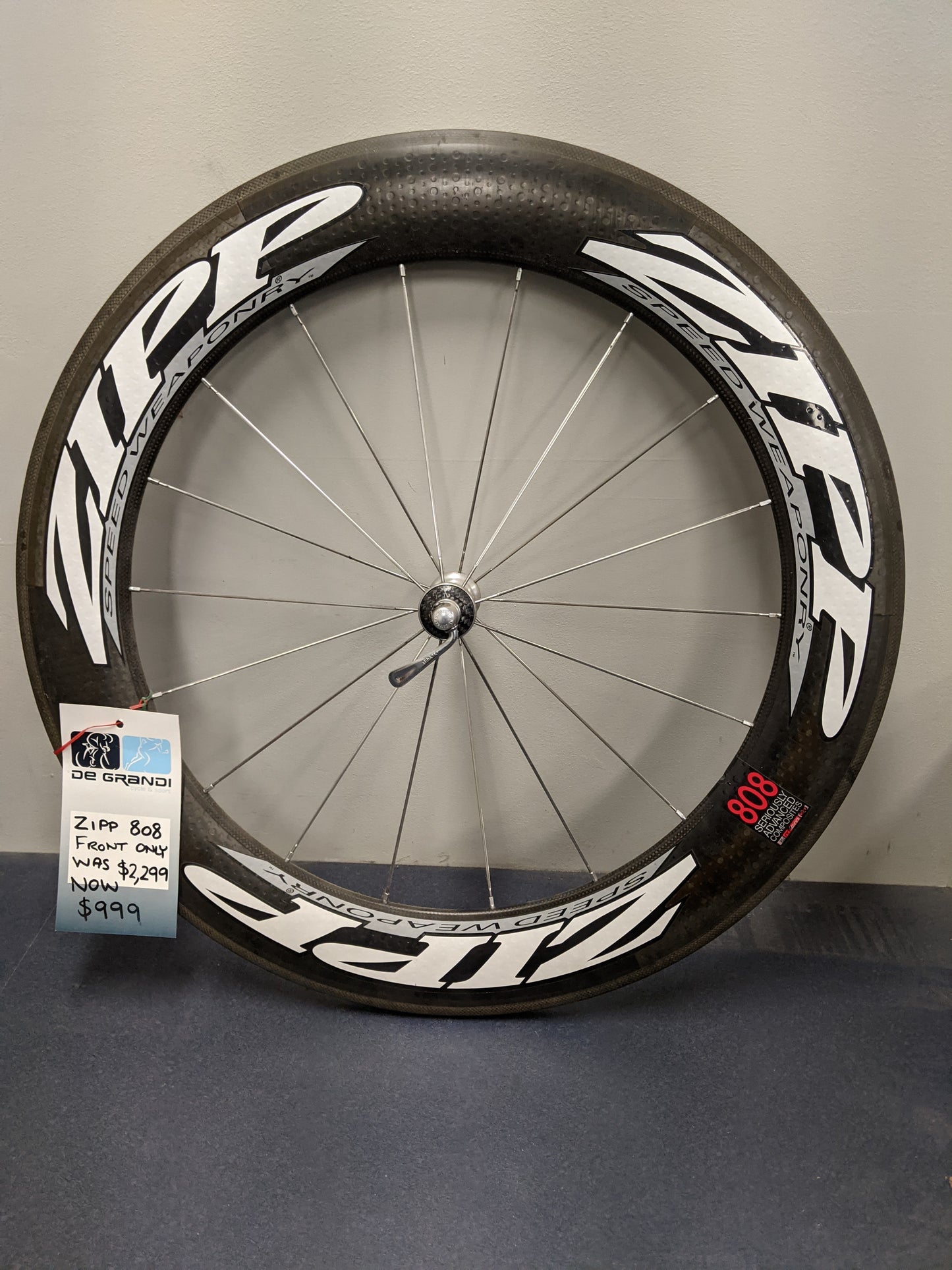 Zipp 808 Tubular Front Wheel