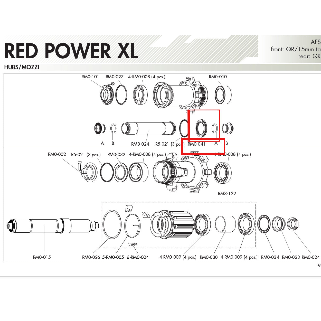 Fulcrum Genuine Spare Part RM0-041