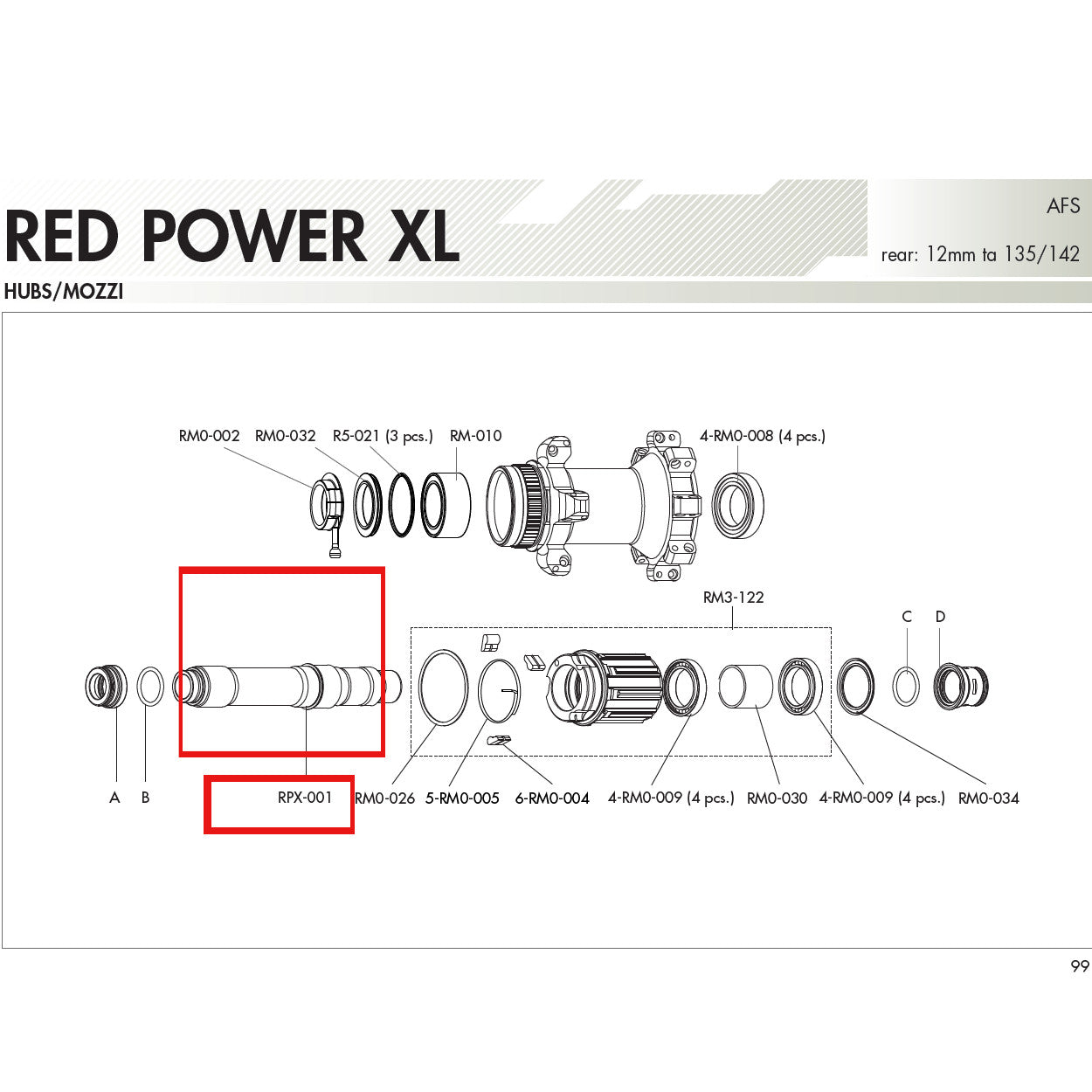 Fulcrum Genuine Spare Part RPX-001