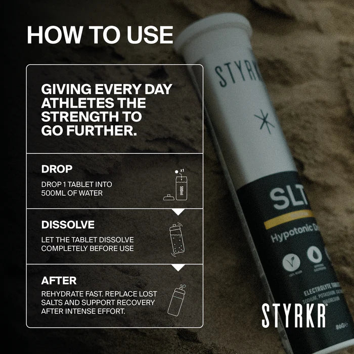 Styrkr SLT07 1000mg Hydration Tablets - Mild Citrus