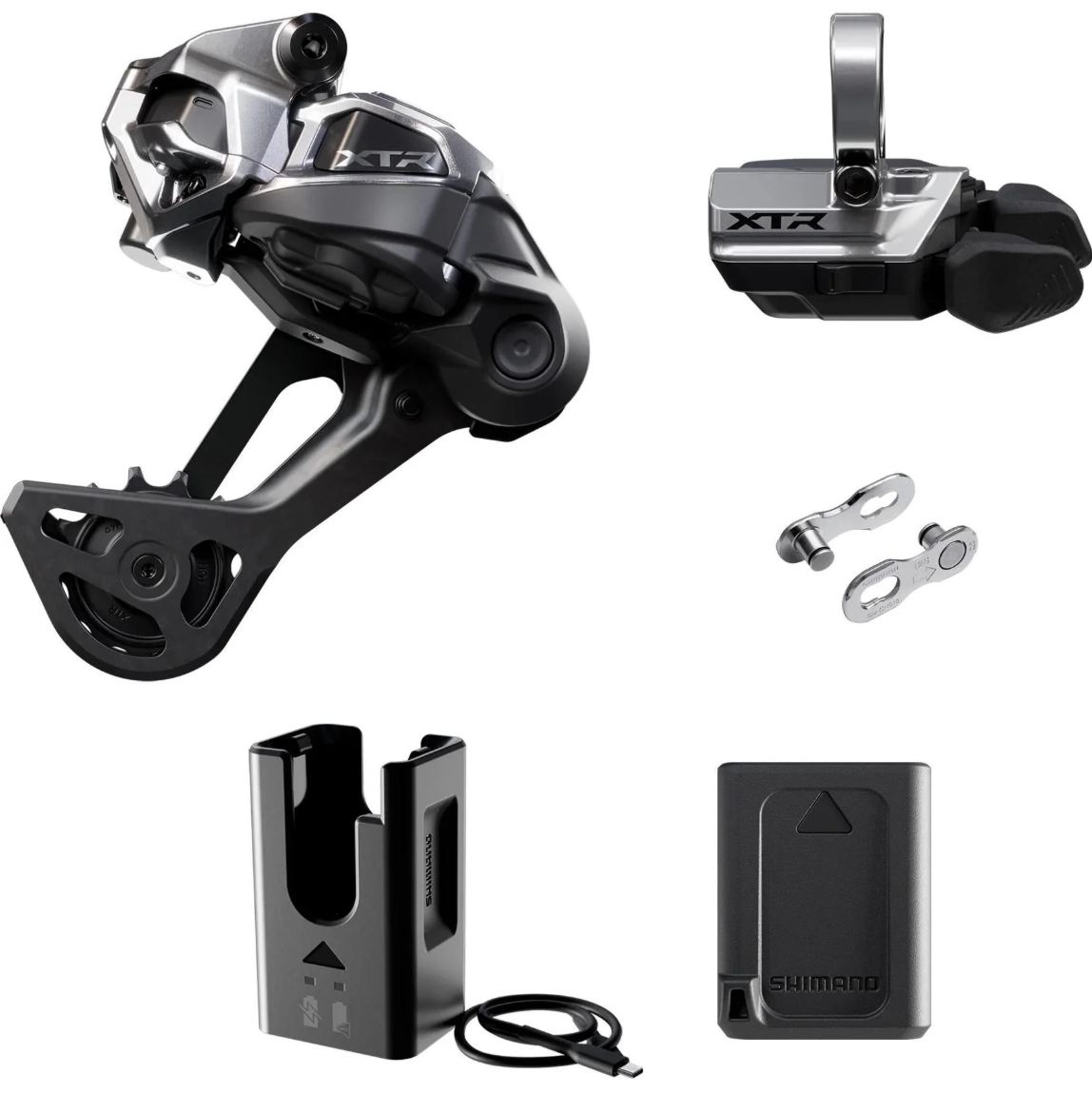 Shimano GP-M9250 XTR RD-M9250-SGS, BT-DN320 Di2 Drivetrain Kit