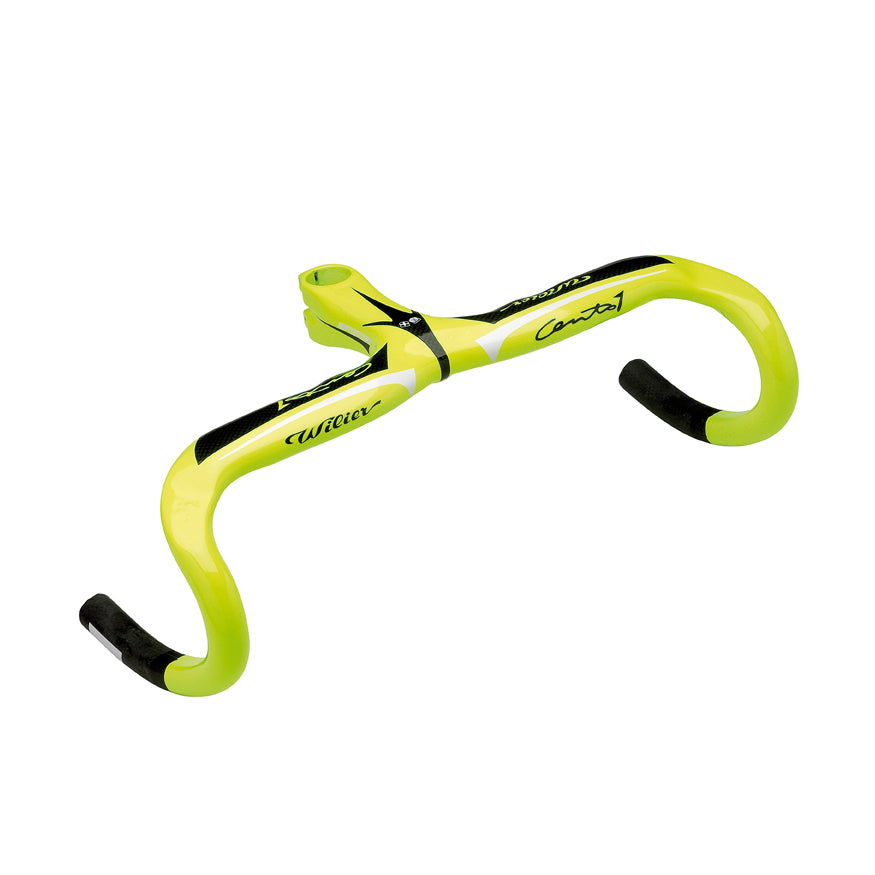 Wilier Cento1 Air Integrated Handlebar - Fluro Yellow