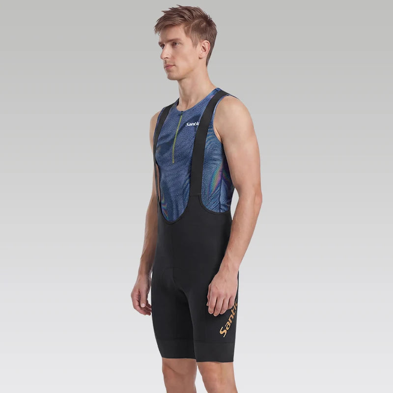 Santic Mens Nero Bibshorts - Black