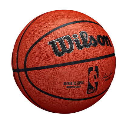 Wilson NBA Authentic Series Indoor/Outdoor Game Ball - Orange