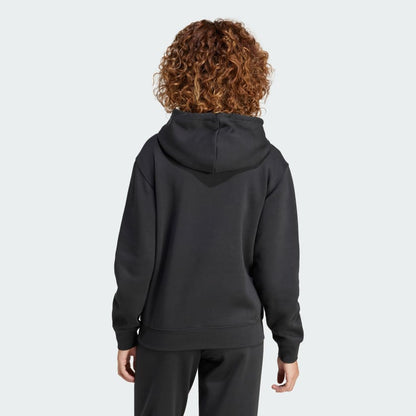 Adidas Womens Small Logo Feel Cozy Hoody - Black