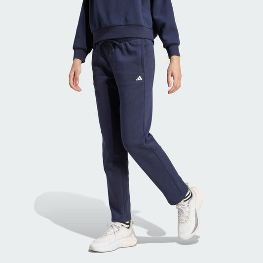 Adidas Womens Small Logo Feel Cozy Pants - Navy
